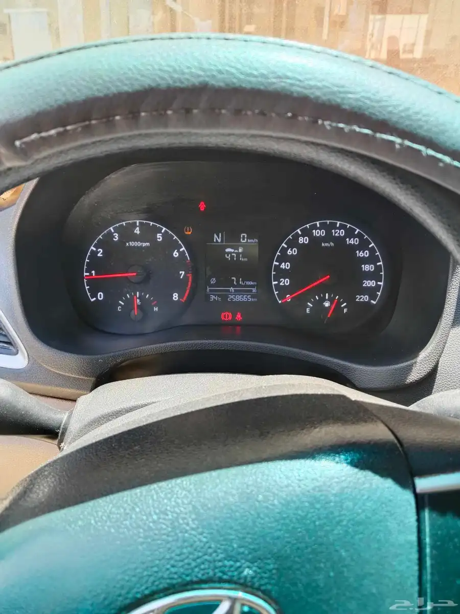 I want to sell my Accent 20 model car. The car has not been 5