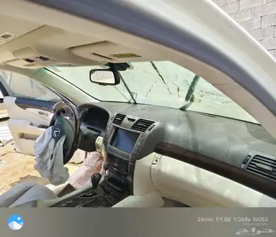 لكزس LS460 موديل 2009 ممشى 150 الف ميل صدمة في الواجهة الام 9