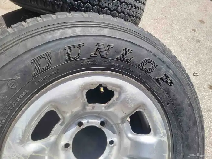 265 70 17دنلوب الكفرات نضيفه شرت 5