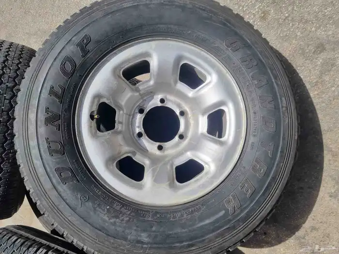 265 70 17دنلوب الكفرات نضيفه شرت 3