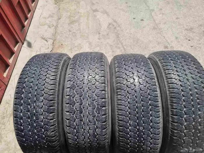 265 70 17دنلوب الكفرات نضيفه شرت 7