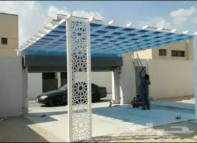 مظلات سواتر معلم مظلات تركيب مظلات اصباغ صباغ عوازل 4