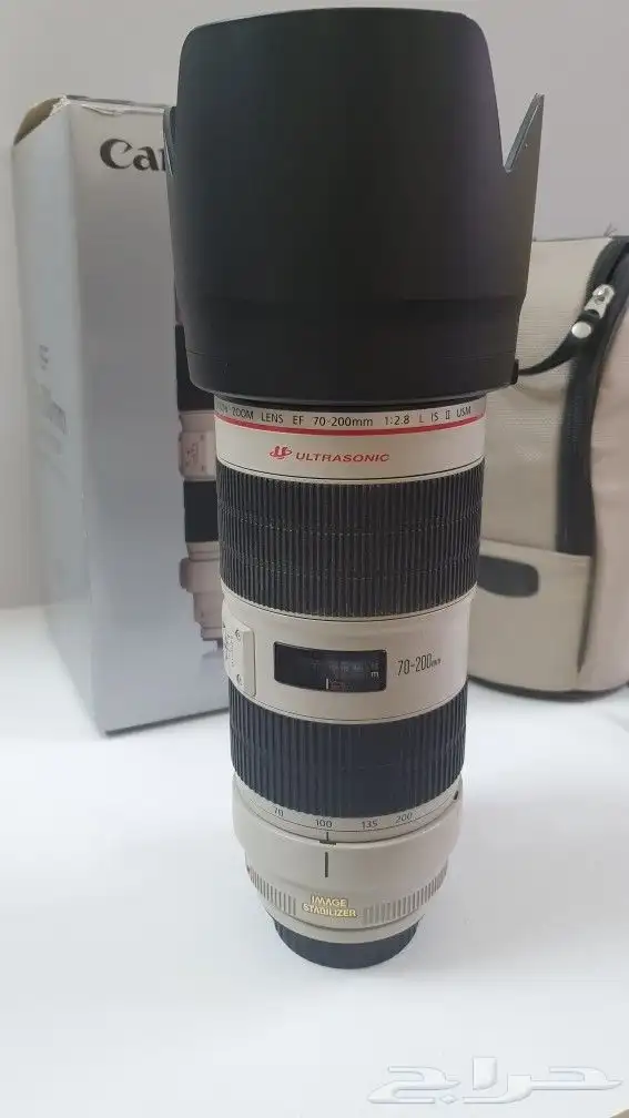 عدسة canon 70-200 EF 1