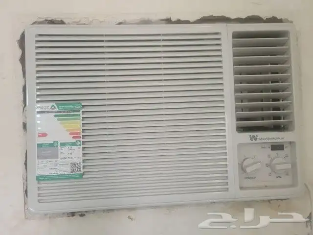 مكيف وايت وستنجهاوس جديد استعمال 1 سنة 0