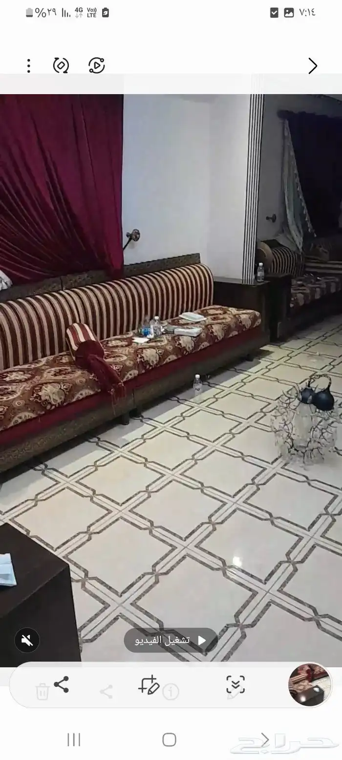 مجلس مغربي نظيف جدا أيضا مجلس كمثل حرف L والسعر منخفض جدا 1