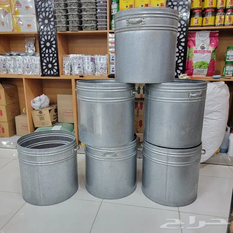 سطول مع رفوف للبر 2