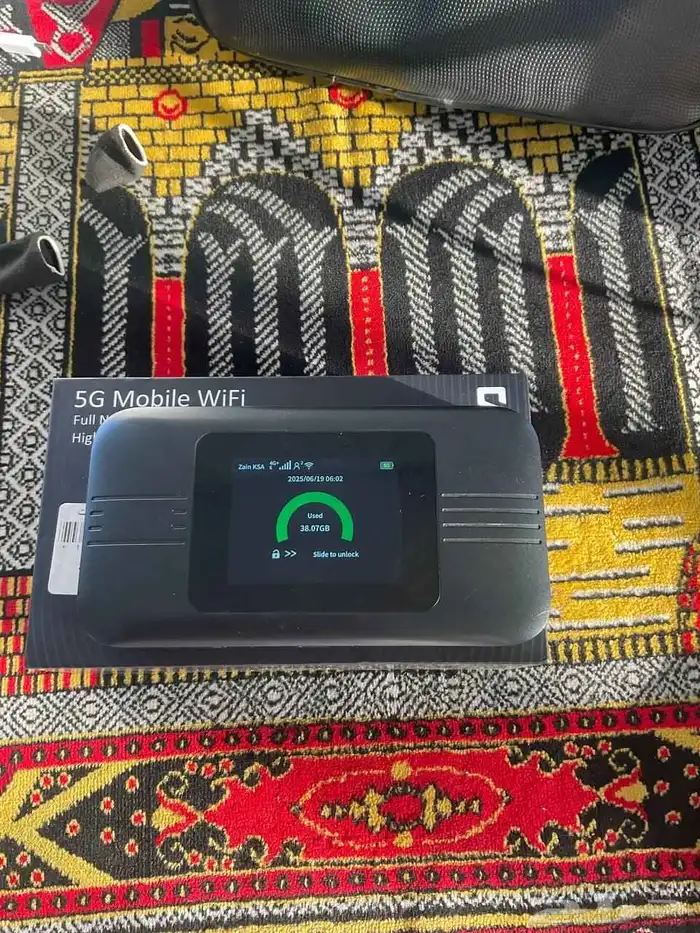 مودم 5G و 4Gمنتقل. لجميع الشبكات بطاريه5000 0