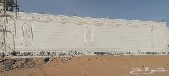 تلبيس اسمنتي خارجي بديل الحجر الطبيعي تغنيك عن البويات 5