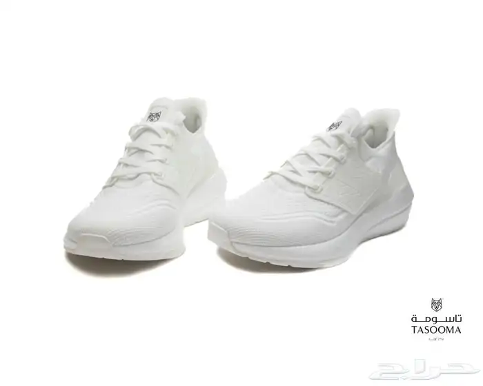حذاء رياضي من تاسومة مقاس 41 اللون أبيض 4