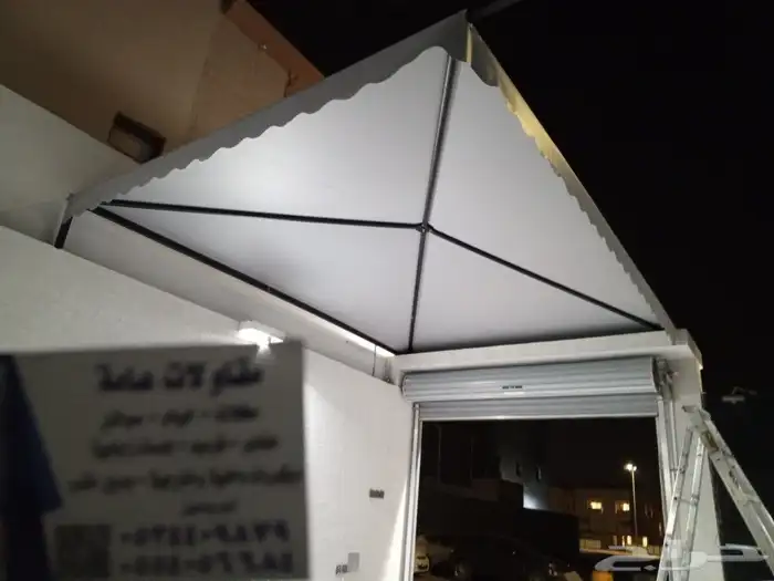 مضلات سواتر خيام برجولات غرف زجاجيه بديل خشب داخلي وخارجي 7