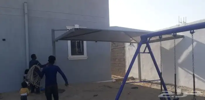مظلات سيارات مظلات مواقف سيارات سواتر قماش 4