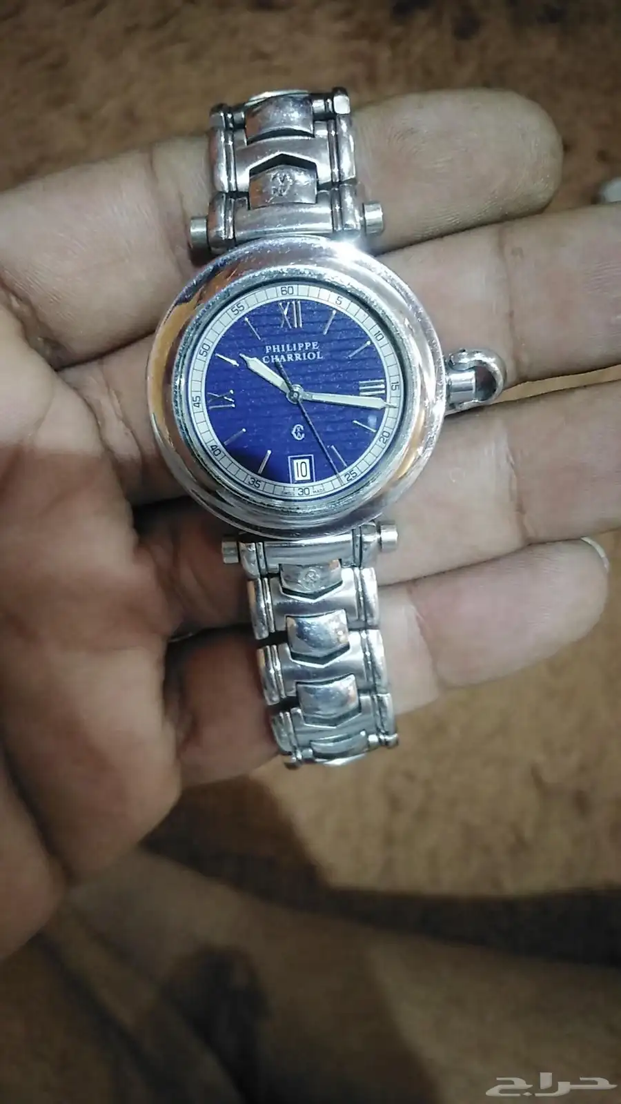 ساعه للبيع الماركه ..فيليب شاريول سويسرا الحاله ..مستخدم ن 1