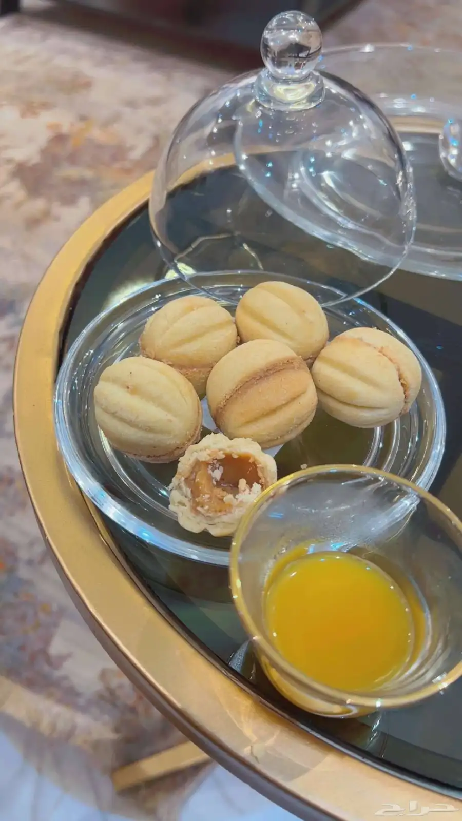 جوزية التوفي لذيذه وهشه تذوب بالفم وحشوة لذيذه 9