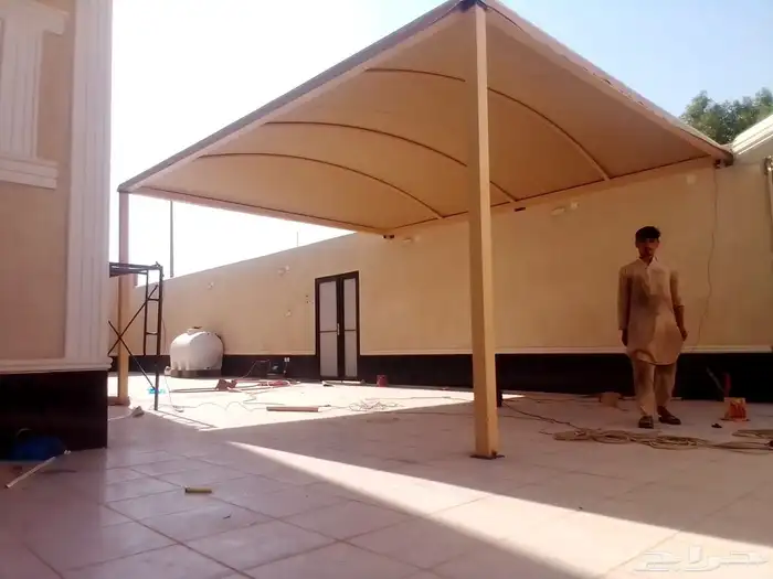 خيام مظلات سواتر ديكور ستاره بي في سئ شفاف 11