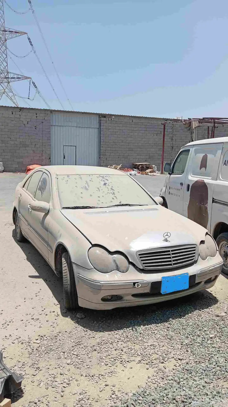 مرسيدس بنز C200 للتشليح قطع 1