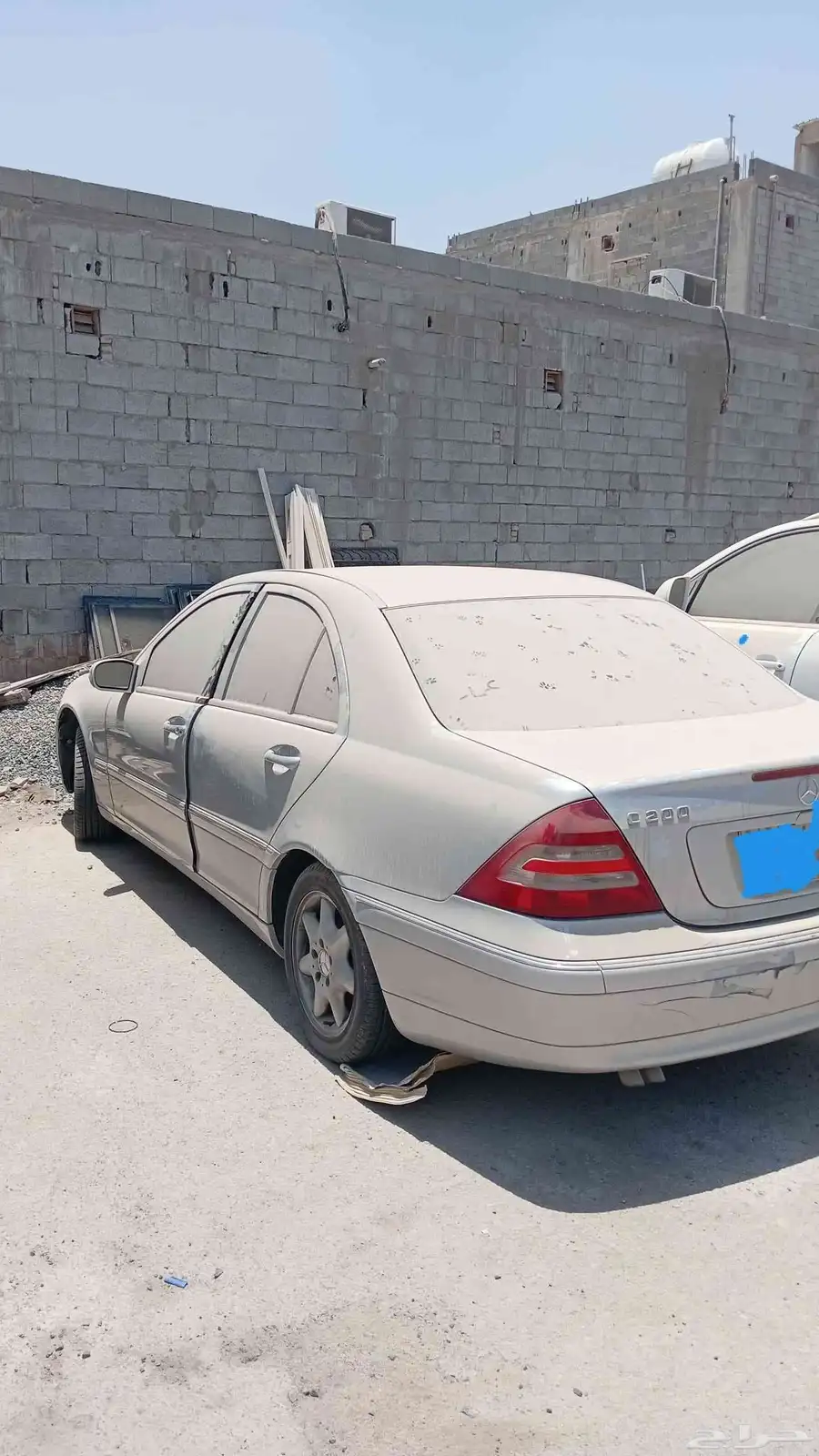 مرسيدس بنز C200 للتشليح قطع 2