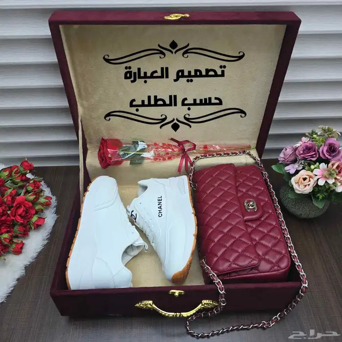 بوكس اهداء ماركة شانيل شامل التوصيل والشحن 4