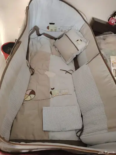 cover baby bed ج انب سرير وك ر لسرير البيبي 0