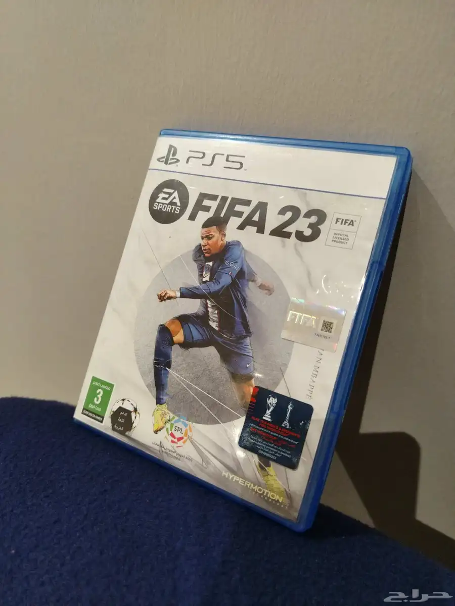 شريط FIFA23 نسخة سوني 5 مع الكرتون بحالة ممتازة 0