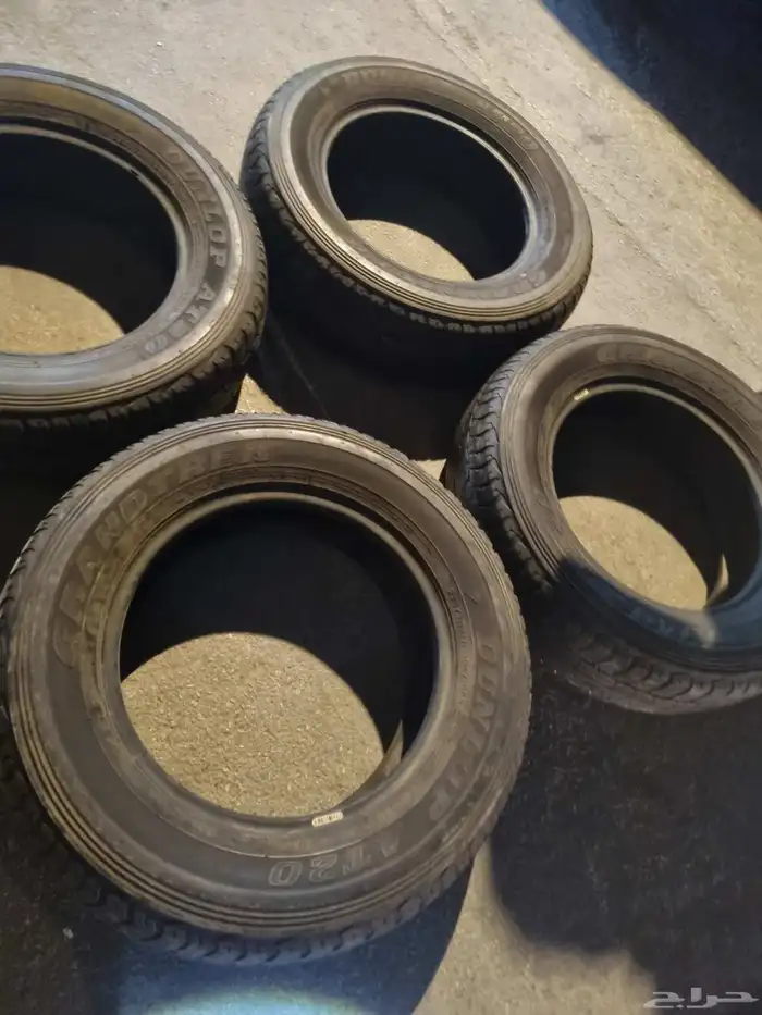 225 70 17 دنلوب الوكاله الكفرات نضيفه شرت الشحن لجميع مناطق 8