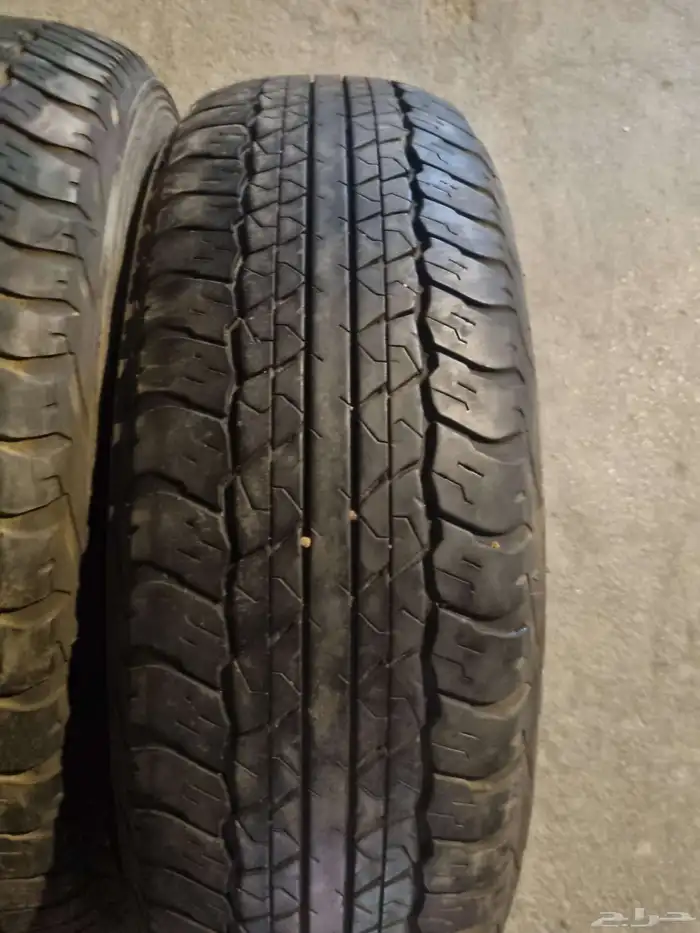 225 70 17 دنلوب الوكاله الكفرات نضيفه شرت الشحن لجميع مناطق 0