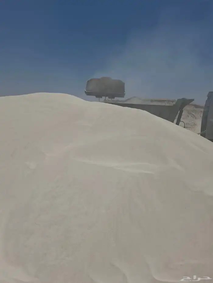 بحص ابيض ورمل ابيض واحمر واسفلت وصبيز 2