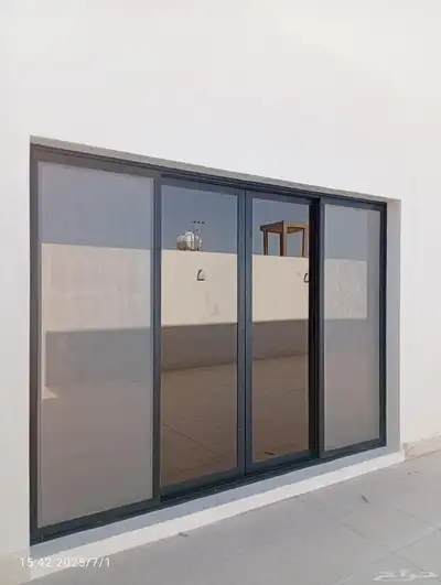 معلم الزجاج السكريت والالمنيوم. ابواب شبابيك شتر استركشر 2