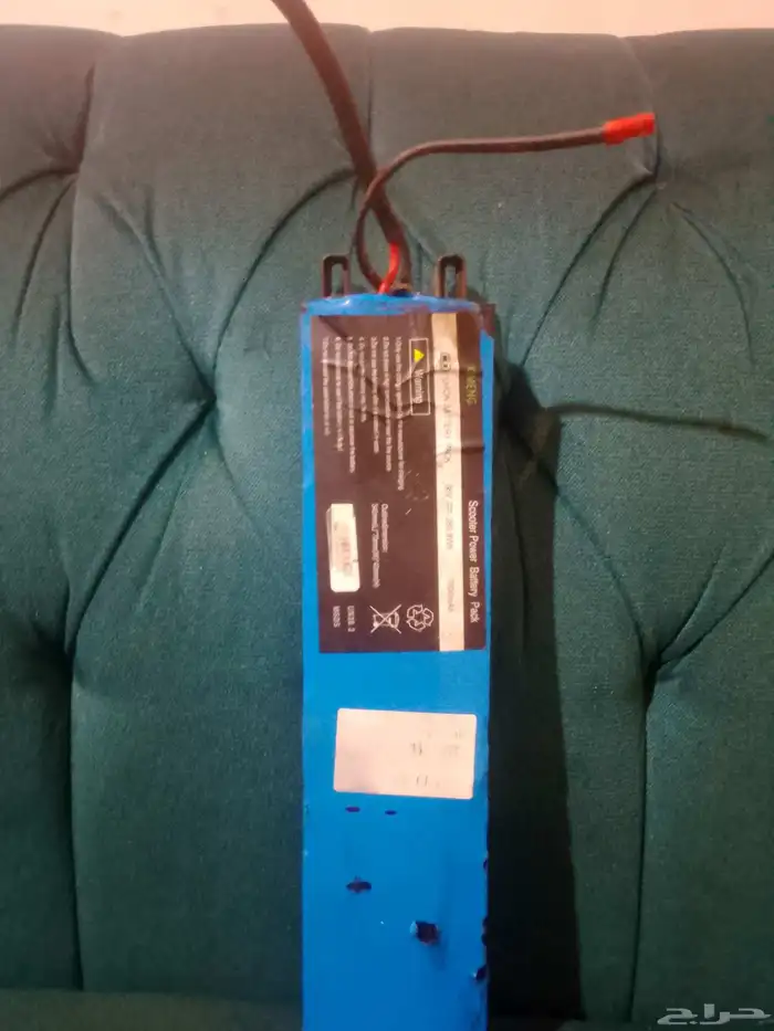 بطارتين اسكوتر 60V  36 3