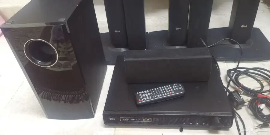مسرح منزلي LG DVD Home Threater 4