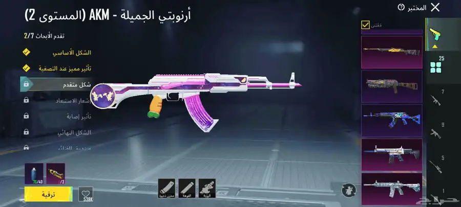 حساب ببجي للبيع 2