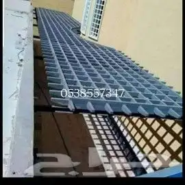 حداد مضلات وسواتر وبرجولات وسندويش بنل ومستودعات 2