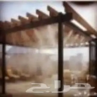 تنسيق حدائق رزاز وضباب 4