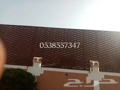 حداد مضلات وسواتر وبرجولات وسندويش بنل ومستودعات 3