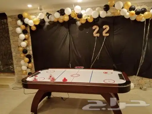 طاولات متعددة 4ب1 تنس هوكي بلياردو مقاس 7 قدم 23