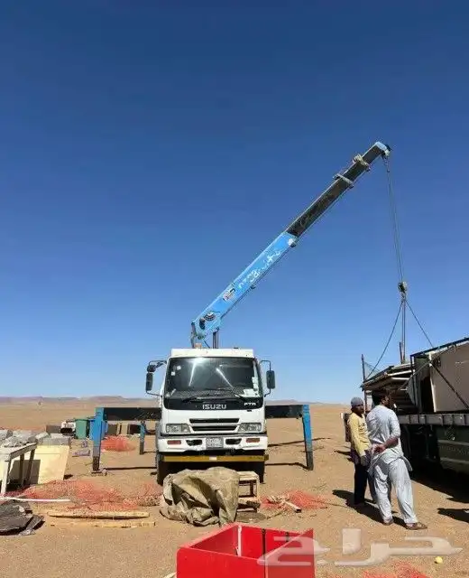 ونش للايجار تبوك 8 طن نقل الغرف الجاهزه وغيرها 0