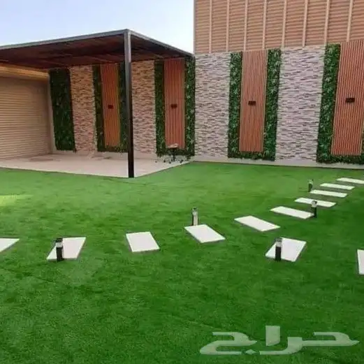 عشب طبيعي وصناعي 3