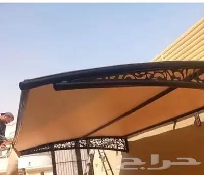 حداد مضلات وسواتر وبرجولات وسندويش بنل ومستودعات 1