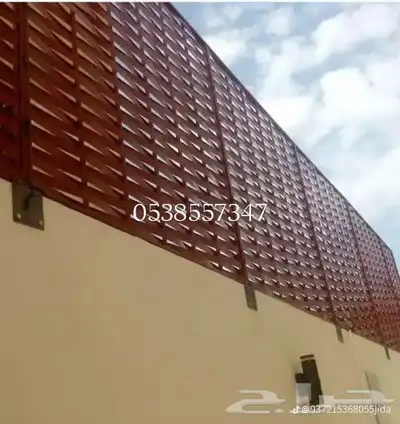 حداد مضلات وسواتر وبرجولات وسندويش بنل ومستودعات 7
