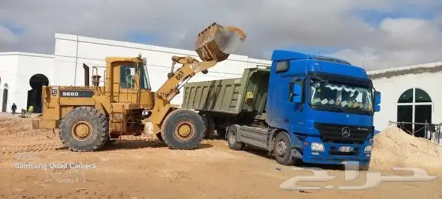 تاجير تريلات قلاب ترحيل ناتج حفر بريده 0