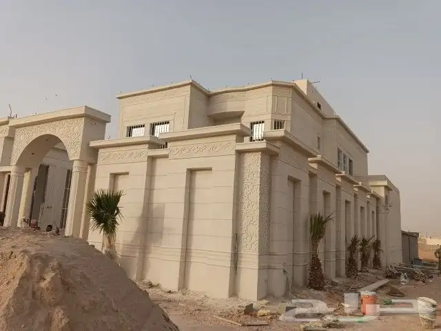 تلبيس اسمنتي خارجي بديل الحجر الطبيعي تغنيك عن البويات 4