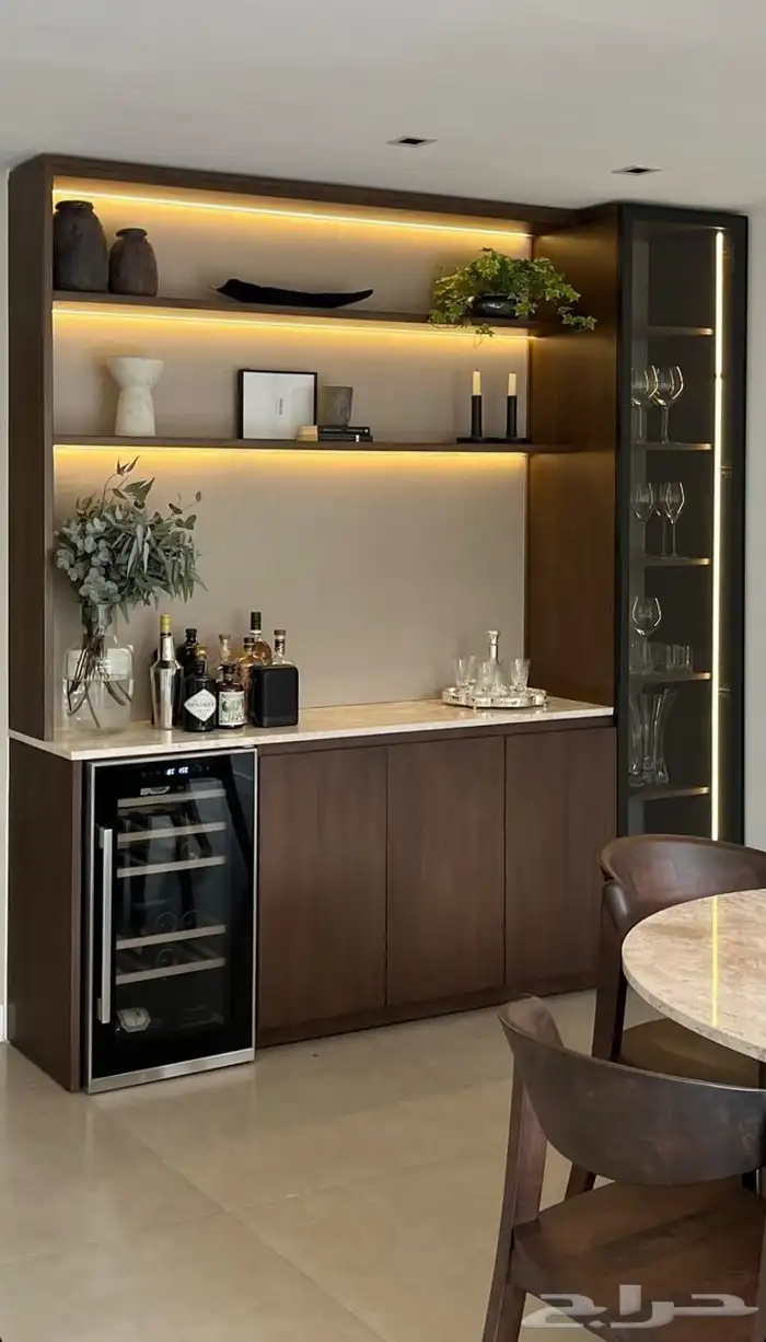 كورنر كوفي ركن قهوه coffee مدخل طاوله بار ديكور خلفية بار 8