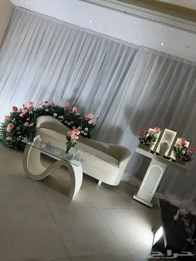 تجهيز حفلات ومناسبات تجهيز فازات واستاندات الورد 1