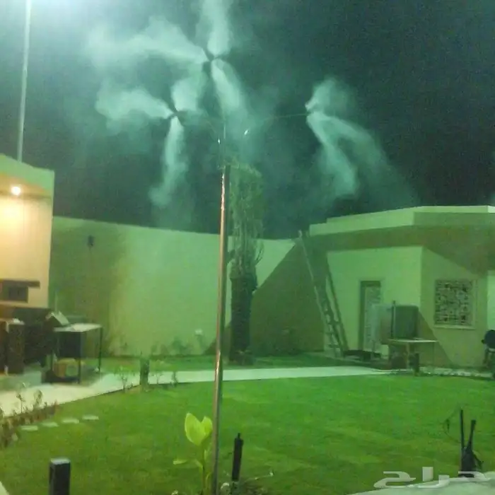 تنسيق حدائق رزاز وضباب 5