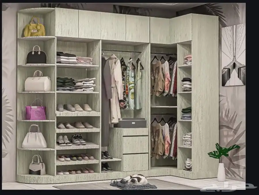 تصميم غرف نوم وطاولات حديد بديل رخام طاولات طعام مداخل وشاشا 4