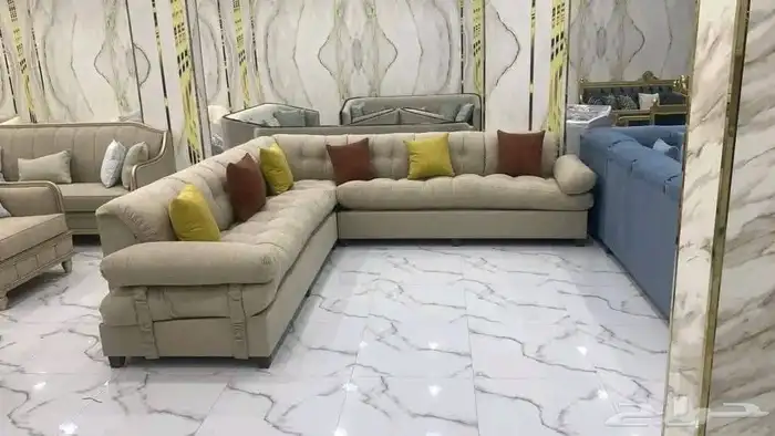 كنب جديد جاهز وبسعر المصنع شامل التوصيل 18