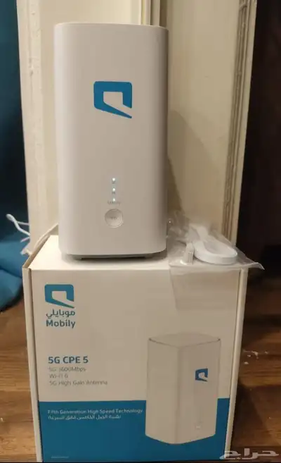راوتر 5Gمتنقل من موبايلي  الالياف البصريه من موبايلي 1