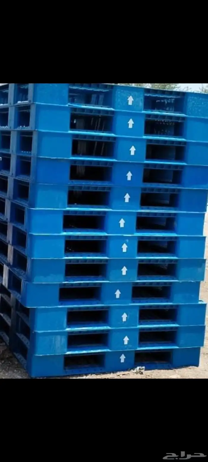 طبالي بلاستيك Plastic Pallets 1