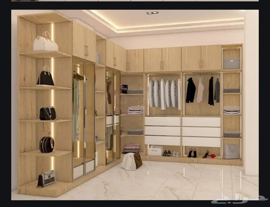 تصميم غرف نوم وطاولات حديد بديل رخام طاولات طعام مداخل وشاشا 2