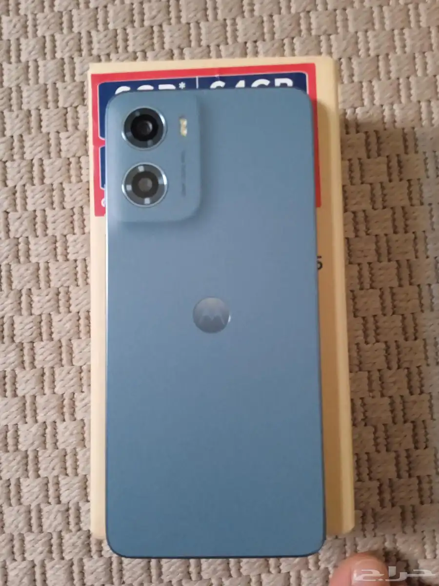 هاتف moto e15 هاتف جديد مع شاحن و كفر للتواصل 2