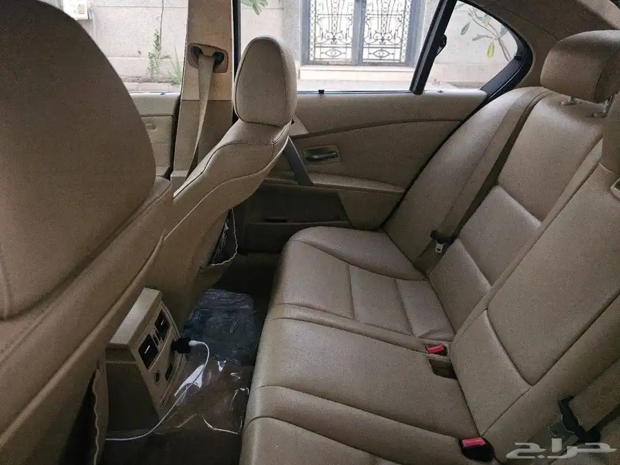 بي ام دبليو bmw الفئة الخامسه موديل 2007 ماتشكي من شي 1